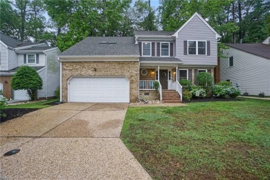 This beautiful Kiln Creek home has fantastic curb appeal and a on Kiln Creek Golf and Country Club in Virginia - for sale on GolfHomes.com, golf home, golf lot