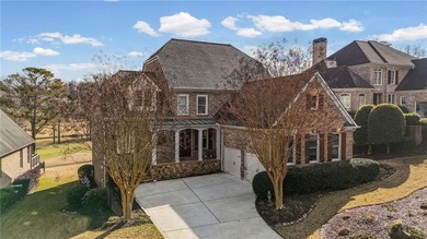 Luxury living in the prestigious Enclave section of Woodmont on Woodmont Golf and Country Club in Georgia - for sale on GolfHomes.com, golf home, golf lot