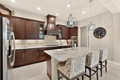 Experience golf course living at its finest in this beautifully on Wildhorse Golf Club of Robson Ranch in Texas - for sale on GolfHomes.com, golf home, golf lot