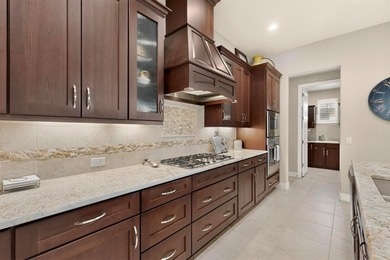 Experience golf course living at its finest in this beautifully on Wildhorse Golf Club of Robson Ranch in Texas - for sale on GolfHomes.com, golf home, golf lot