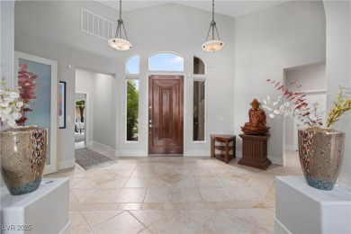 Discover refined living inside the gated Canyon Ridge community on TPC Las Vegas in Nevada - for sale on GolfHomes.com, golf home, golf lot