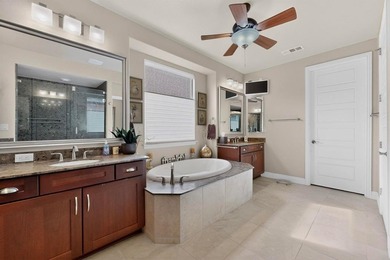 Experience golf course living at its finest in this beautifully on Wildhorse Golf Club of Robson Ranch in Texas - for sale on GolfHomes.com, golf home, golf lot