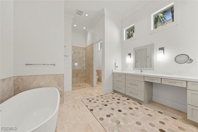 Experience the perfect blend of spacious luxury and serene on The Sanctuary Golf Club in Florida - for sale on GolfHomes.com, golf home, golf lot