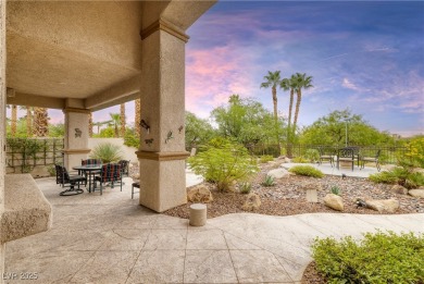 Discover refined living inside the gated Canyon Ridge community on TPC Las Vegas in Nevada - for sale on GolfHomes.com, golf home, golf lot