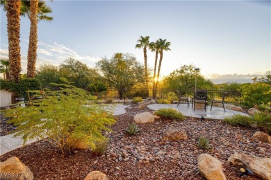 Discover refined living inside the gated Canyon Ridge community on TPC Las Vegas in Nevada - for sale on GolfHomes.com, golf home, golf lot