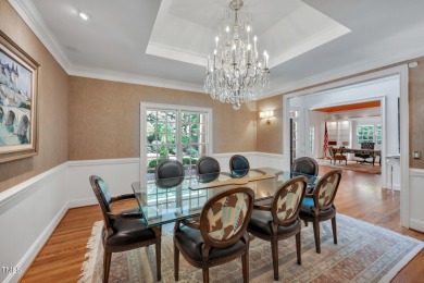 Tucked away on a private 1.28-acre lot in Governors Club, home on Governors Club in North Carolina - for sale on GolfHomes.com, golf home, golf lot