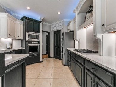 Elegant Home in Gated Golf Course Community with Backyard Oasis! on Fairfax Golf Club in Oklahoma - for sale on GolfHomes.com, golf home, golf lot