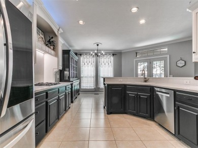 Elegant Home in Gated Golf Course Community with Backyard Oasis! on Fairfax Golf Club in Oklahoma - for sale on GolfHomes.com, golf home, golf lot