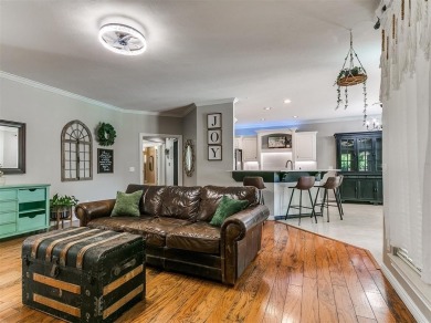 Elegant Home in Gated Golf Course Community with Backyard Oasis! on Fairfax Golf Club in Oklahoma - for sale on GolfHomes.com, golf home, golf lot