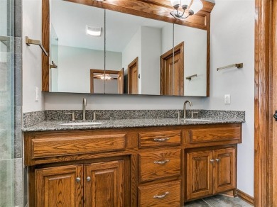 Elegant Home in Gated Golf Course Community with Backyard Oasis! on Fairfax Golf Club in Oklahoma - for sale on GolfHomes.com, golf home, golf lot