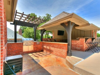 Elegant Home in Gated Golf Course Community with Backyard Oasis! on Fairfax Golf Club in Oklahoma - for sale on GolfHomes.com, golf home, golf lot