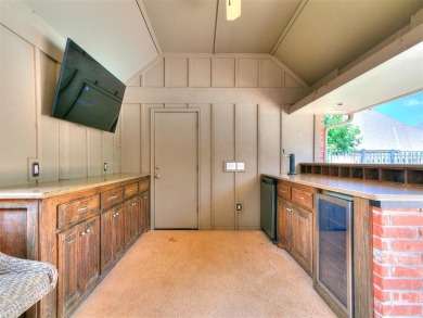 Elegant Home in Gated Golf Course Community with Backyard Oasis! on Fairfax Golf Club in Oklahoma - for sale on GolfHomes.com, golf home, golf lot