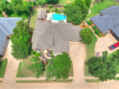 Elegant Home in Gated Golf Course Community with Backyard Oasis! on Fairfax Golf Club in Oklahoma - for sale on GolfHomes.com, golf home, golf lot