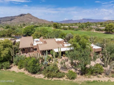 Authentic Southwestern Estate with Casita, Resort-Style Backyard on The Boulders Resort Golf Club in Arizona - for sale on GolfHomes.com, golf home, golf lot
