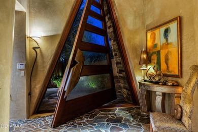 This stunning custom home, designed by renowned architect Shelby on The Boulders Resort Golf Club in Arizona - for sale on GolfHomes.com, golf home, golf lot