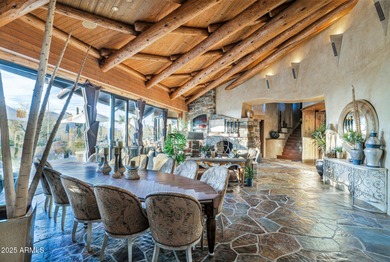This stunning custom home, designed by renowned architect Shelby on The Boulders Resort Golf Club in Arizona - for sale on GolfHomes.com, golf home, golf lot