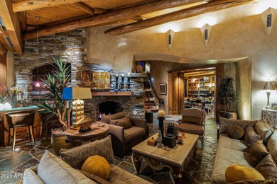 This stunning custom home, designed by renowned architect Shelby on The Boulders Resort Golf Club in Arizona - for sale on GolfHomes.com, golf home, golf lot