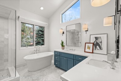 This beautiful 3,121 SF half duplex home which was remodeled in on Aspen Golf Club in Colorado - for sale on GolfHomes.com, golf home, golf lot