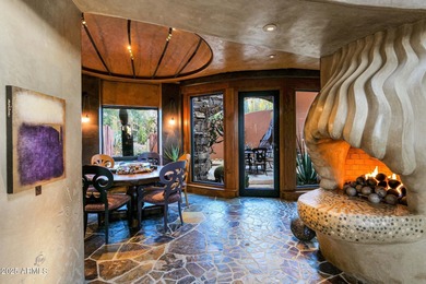 This stunning custom home, designed by renowned architect Shelby on The Boulders Resort Golf Club in Arizona - for sale on GolfHomes.com, golf home, golf lot