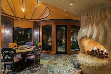 This stunning custom home, designed by renowned architect Shelby on The Boulders Resort Golf Club in Arizona - for sale on GolfHomes.com, golf home, golf lot