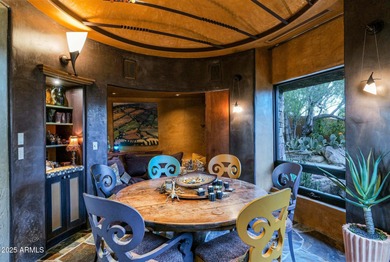 This stunning custom home, designed by renowned architect Shelby on The Boulders Resort Golf Club in Arizona - for sale on GolfHomes.com, golf home, golf lot