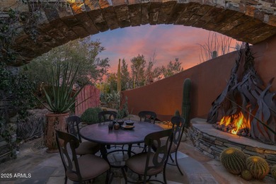 This stunning custom home, designed by renowned architect Shelby on The Boulders Resort Golf Club in Arizona - for sale on GolfHomes.com, golf home, golf lot