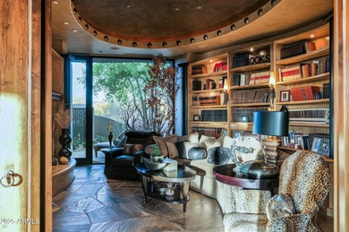 This stunning custom home, designed by renowned architect Shelby on The Boulders Resort Golf Club in Arizona - for sale on GolfHomes.com, golf home, golf lot