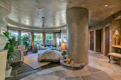 This stunning custom home, designed by renowned architect Shelby on The Boulders Resort Golf Club in Arizona - for sale on GolfHomes.com, golf home, golf lot