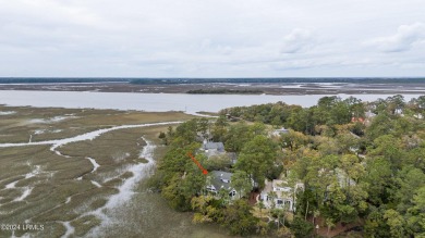 PRIVACY WITH GLORIOUS LONG MARSH & WATER VIEWS! This home has on Dataw Island Club in South Carolina - for sale on GolfHomes.com, golf home, golf lot