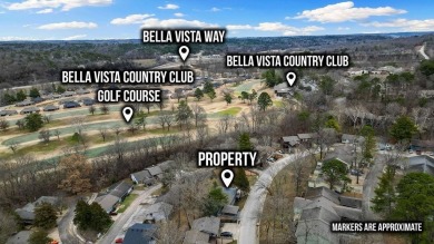 This 1,280 sq. ft. townhome offers 2 bedrooms, 1.5 bathrooms on Bella Vista Country Club and Golf Course in Arkansas - for sale on GolfHomes.com, golf home, golf lot