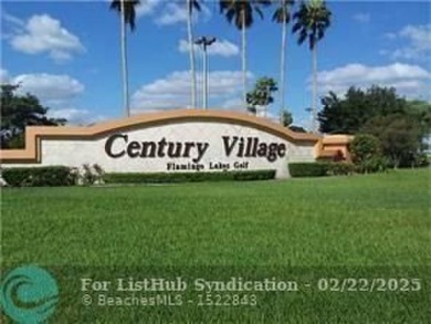 CENTURY VILLAGE----NEW HAMPTON---HOPA---THIS IS A 55 AND OLDER on Flamingo Lakes Country Club in Florida - for sale on GolfHomes.com, golf home, golf lot