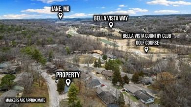 This 1,280 sq. ft. townhome offers 2 bedrooms, 1.5 bathrooms on Bella Vista Country Club and Golf Course in Arkansas - for sale on GolfHomes.com, golf home, golf lot