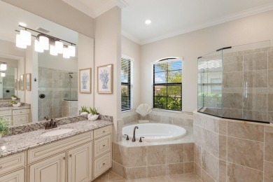 Welcome to 5569 Mulligan Way, an extraordinary two-story on Lakewood National Golf Club in Florida - for sale on GolfHomes.com, golf home, golf lot