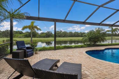 Welcome to 5569 Mulligan Way, an extraordinary two-story on Lakewood National Golf Club in Florida - for sale on GolfHomes.com, golf home, golf lot