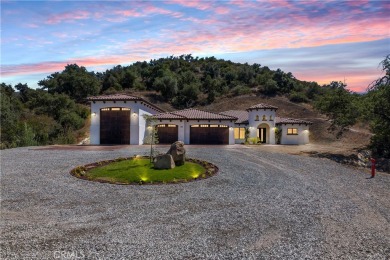 New Construction! Majestic, Modern Mediterranean custom home in on Cross Creek Golf Club in California - for sale on GolfHomes.com, golf home, golf lot