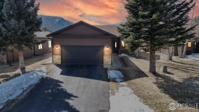 Welcome to your stunning mountain retreat located on the 4th on Estes Park Golf Course in Colorado - for sale on GolfHomes.com, golf home, golf lot