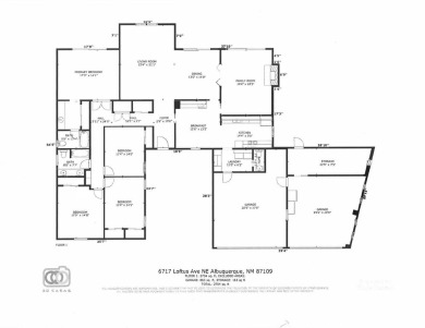 Great location right across the street from Arroyo del Oso golf on Arroyo Del Oso Golf Course in New Mexico - for sale on GolfHomes.com, golf home, golf lot