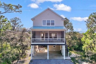 Spacious elevated beach house in Surfside Shores, just 3 blocks on Kiva Dunes Golf Club in Alabama - for sale on GolfHomes.com, golf home, golf lot