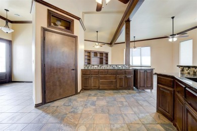 Beautiful custom dream home w/3385 sqaure feet that sits on on Cimarron National Golf Club in Oklahoma - for sale on GolfHomes.com, golf home, golf lot