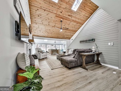 Wake up to breathtaking lake views, glowing sunrises, and on The Highlands Course at Lake Arrowhead in Georgia - for sale on GolfHomes.com, golf home, golf lot