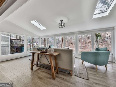 Wake up to breathtaking lake views, glowing sunrises, and on The Highlands Course at Lake Arrowhead in Georgia - for sale on GolfHomes.com, golf home, golf lot