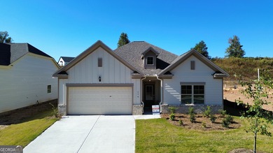 The Ellington Plan built by Stephen Elliott Homes. Quick on Chimney Oaks Golf Club in Georgia - for sale on GolfHomes.com, golf home, golf lot