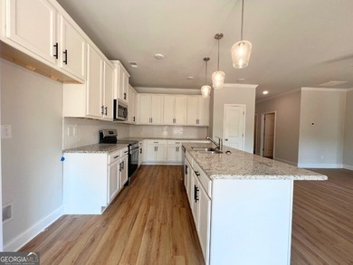 The Ellington Plan built by Stephen Elliott Homes. Quick on Chimney Oaks Golf Club in Georgia - for sale on GolfHomes.com, golf home, golf lot