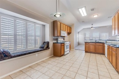 HUGE BACKYARD ON THE GOLF COURSE! Beautiful wood and rod iron on Jim Boggs in Texas - for sale on GolfHomes.com, golf home, golf lot