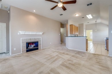 HUGE BACKYARD ON THE GOLF COURSE! Beautiful wood and rod iron on Jim Boggs in Texas - for sale on GolfHomes.com, golf home, golf lot