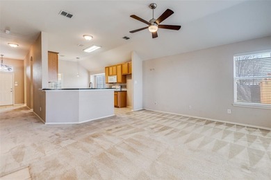 HUGE BACKYARD ON THE GOLF COURSE! Beautiful wood and rod iron on Jim Boggs in Texas - for sale on GolfHomes.com, golf home, golf lot