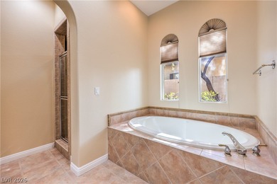 Spectacular single-story villa located on a cul-de-sac in the on Southern Highlands Golf Club in Nevada - for sale on GolfHomes.com, golf home, golf lot