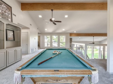 Welcome to this stunning custom home with 5,488 sqft of living on Oak Tree National Golf and Country Club in Oklahoma - for sale on GolfHomes.com, golf home, golf lot