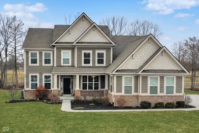 This 5 bedroom, 4.5 bathroom, 5400+ square foot single family on Pebble Brook Golf Course - North in Indiana - for sale on GolfHomes.com, golf home, golf lot