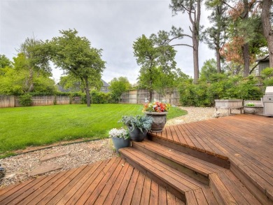 Welcome to this stunning custom home with 5,488 sqft of living on Oak Tree National Golf and Country Club in Oklahoma - for sale on GolfHomes.com, golf home, golf lot